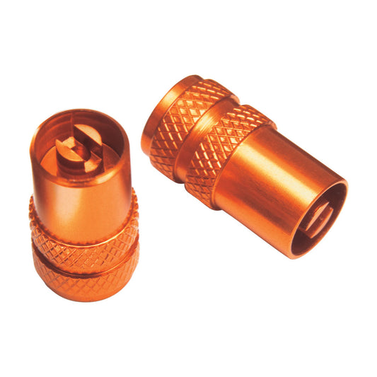 KTM Valve Stem Caps Orange
