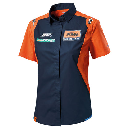 KTM WOMEN'S REPLICA TEAM BUTTON UP SHIRT
