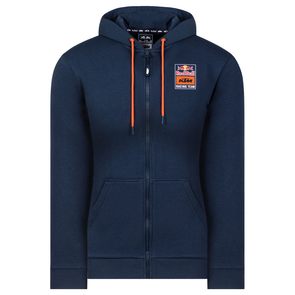 KTM WOMEN'S RED BULL BACKPRINT ZIP-UP HOODED SWEATSHIRT