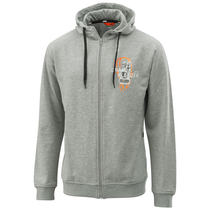 KTM ORANGE FLUIDS ZIP-UP HOODED SWEATSHIRT