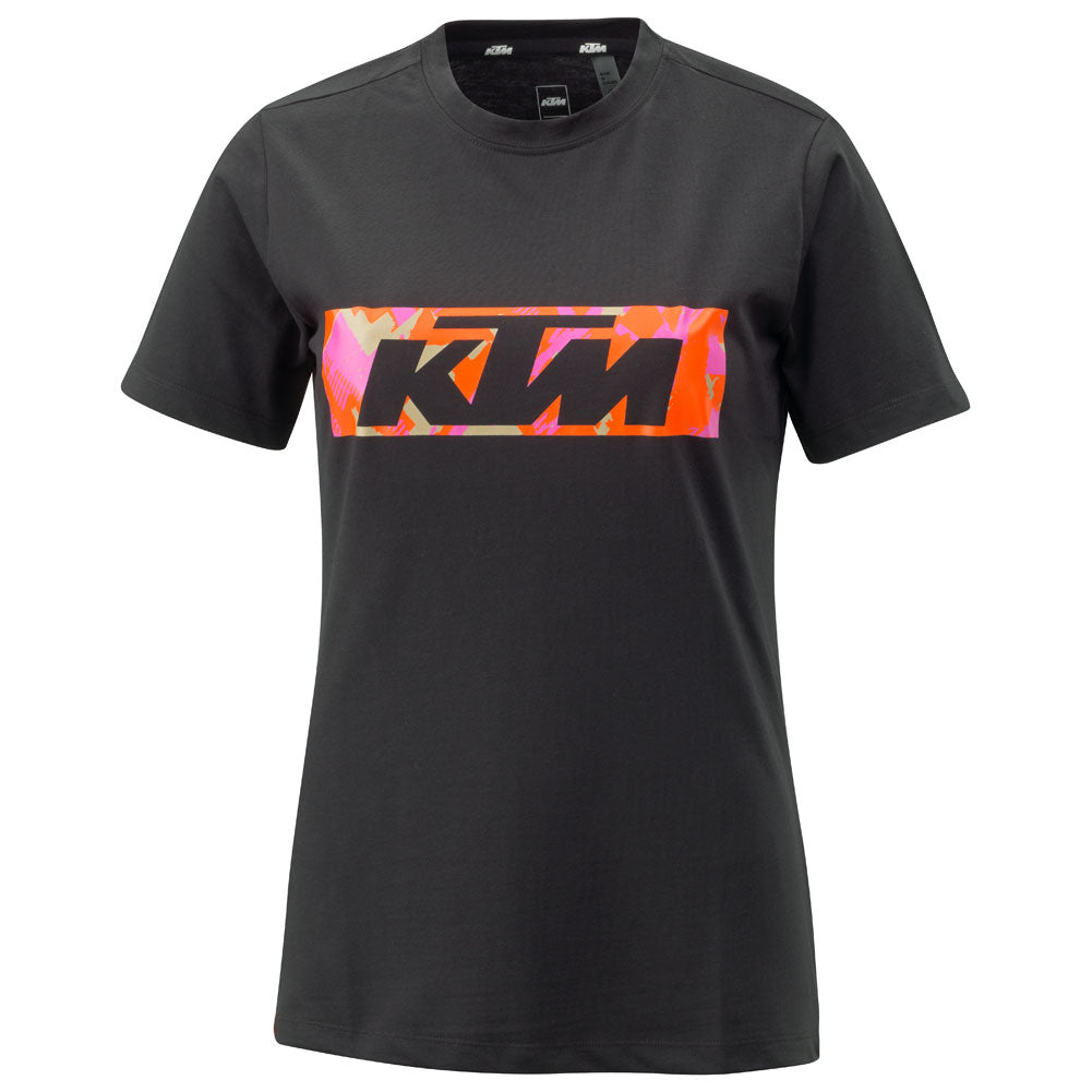 KTM WOMEN'S CAMO T-SHIRT