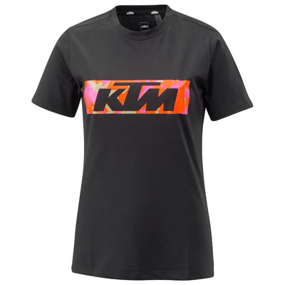 KTM WOMEN'S CAMO T-SHIRT
