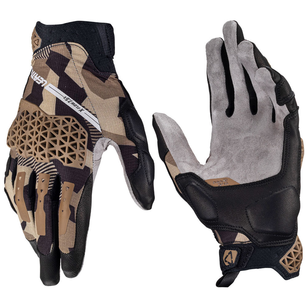 LEATT ADVENTURE X-FLOW 7.5 SHORT GLOVES
