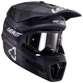 LEATT MOTO 3.5 V24 HELMET WITH 4.5 VELOCITY GOGGLE