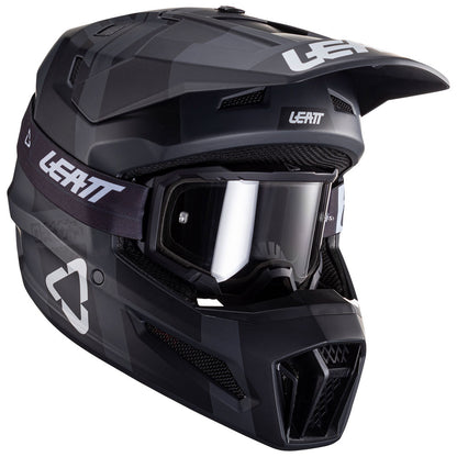 LEATT MOTO 3.5 V24 HELMET WITH 4.5 VELOCITY GOGGLE
