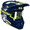 LEATT MOTO 3.5 V24 HELMET WITH 4.5 VELOCITY GOGGLE