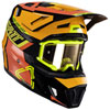 LEATT MOTO 7.5 V24 HELMET WITH 4.5 VELOCITY GOGGLE