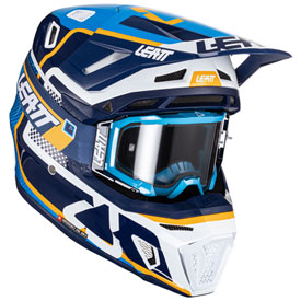 LEATT MOTO 8.5 V24 HELMET WITH 5.5 VELOCITY GOGGLE