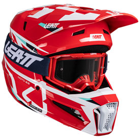 LEATT MOTO 3.5 HELMET WITH 3.5 VIZION GOGGLE