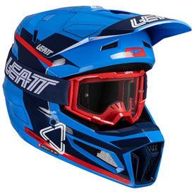 LEATT MOTO 3.5 HELMET WITH 3.5 VIZION GOGGLE