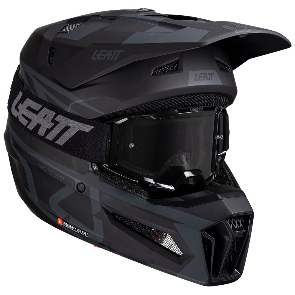 LEATT MOTO 3.5 HELMET WITH 3.5 VIZION GOGGLE