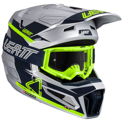 LEATT MOTO 3.5 HELMET WITH 3.5 VIZION GOGGLE