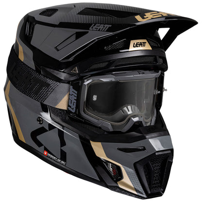 LEATT MOTO 8.5 HELMET WITH 5.5 VELOCITY GOGGLE