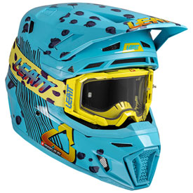 LEATT MOTO 8.5 HELMET WITH 5.5 VELOCITY GOGGLE