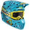LEATT MOTO 8.5 HELMET WITH 5.5 VELOCITY GOGGLE