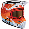 LEATT MOTO 8.5 HELMET WITH 5.5 VELOCITY GOGGLE