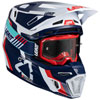 LEATT MOTO 8.5 HELMET WITH 5.5 VELOCITY GOGGLE