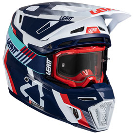 LEATT MOTO 8.5 HELMET WITH 5.5 VELOCITY GOGGLE