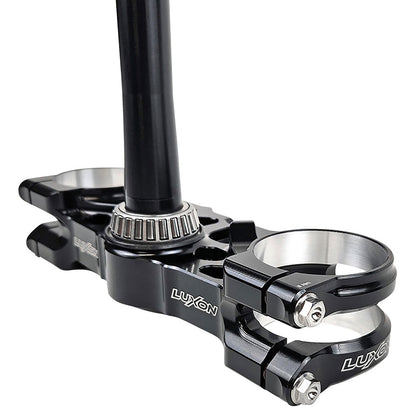 Luxon Gen3 Pro Triple Clamp Set with Solid Handlebar Mounts