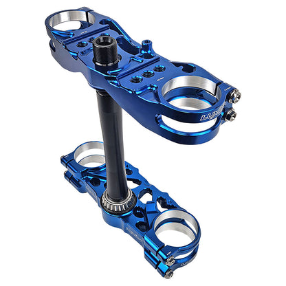 Luxon Gen3 Pro Triple Clamp Set with Rubber Isolated Handlebar Mounts