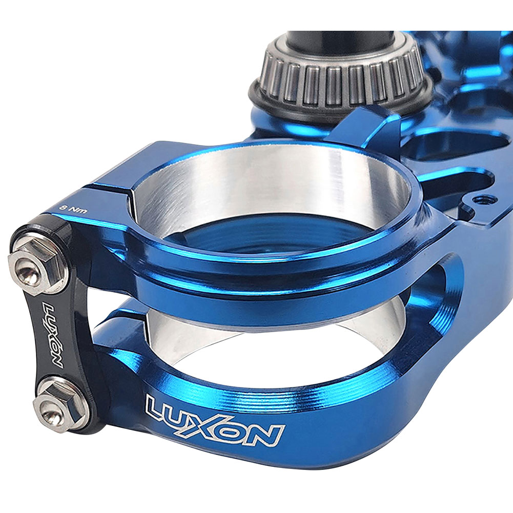 Luxon Gen3 Pro Triple Clamp Set with Solid Handlebar Mounts