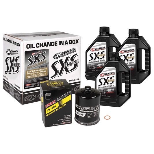 Maxima SXS Synthetic 10W-50 Oil Change Kit