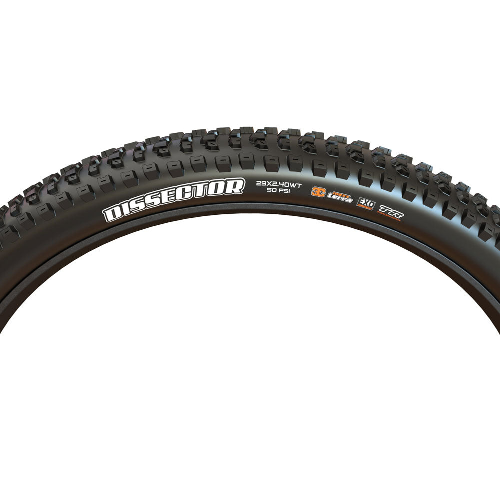 Maxxis Dissector 3C MaxxTerra Compound Tire with EXO+ Casing 29"x2.40"