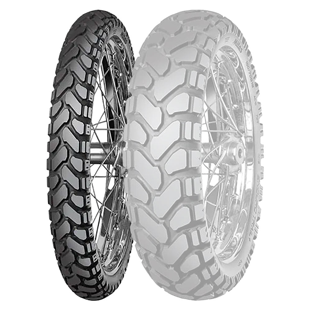 Mitas E-07+ Enduro Trail+ Front Tire 100/90B-19 (57H) Tube/Tubeless