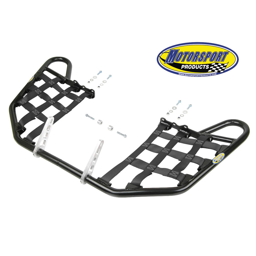 Motorsport Products Aluminum Nerf Bars Black Webbing