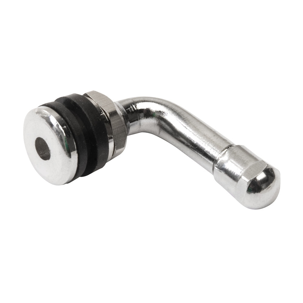 Myers 90° Tubeless Chrome Valve Stem
