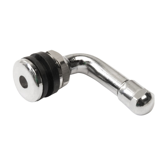 Myers 90° Tubeless Chrome Valve Stem