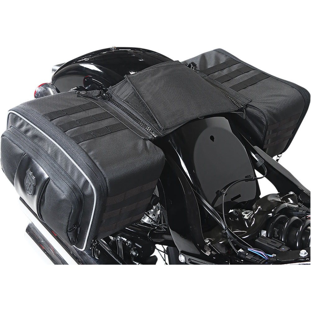 Nelson Rigg Route 1 Road Trip Saddlebags Black