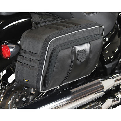 Nelson Rigg Route 1 Road Trip Saddlebags Black