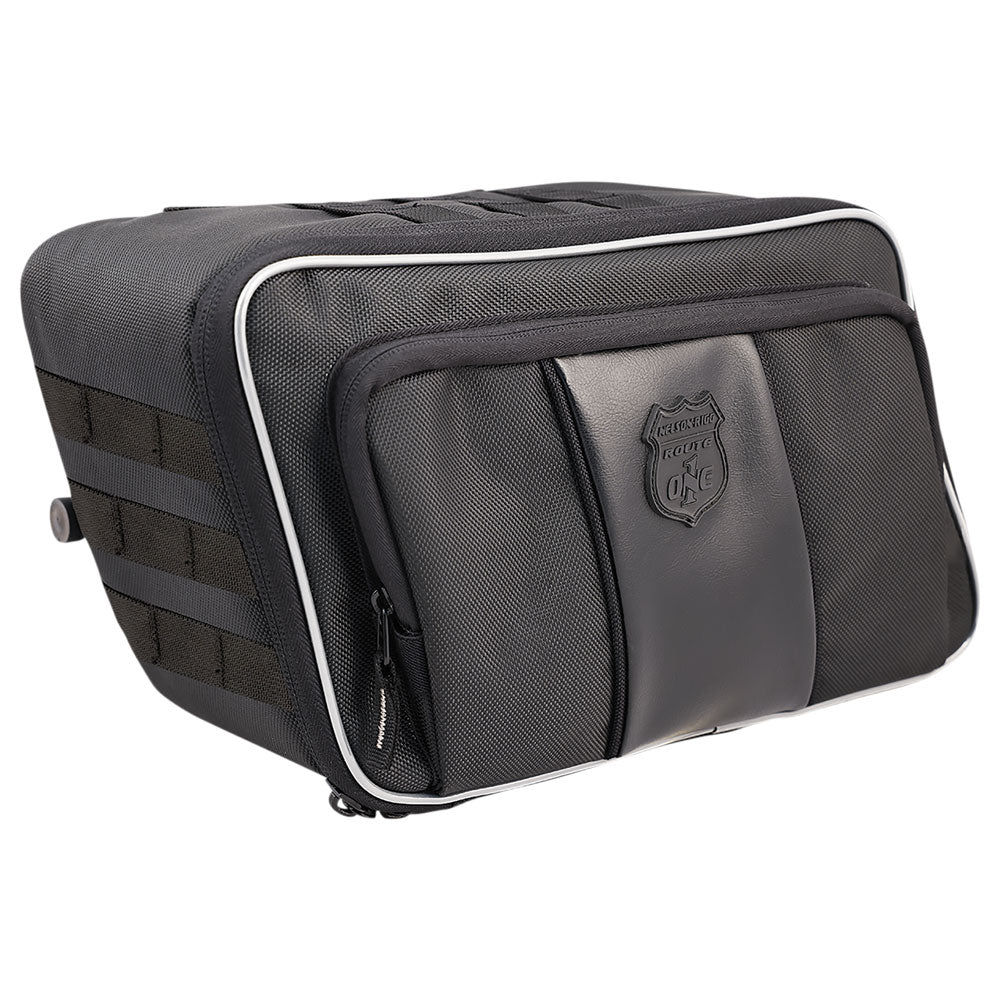 Nelson Rigg Route 1 Road Trip Saddlebags Black