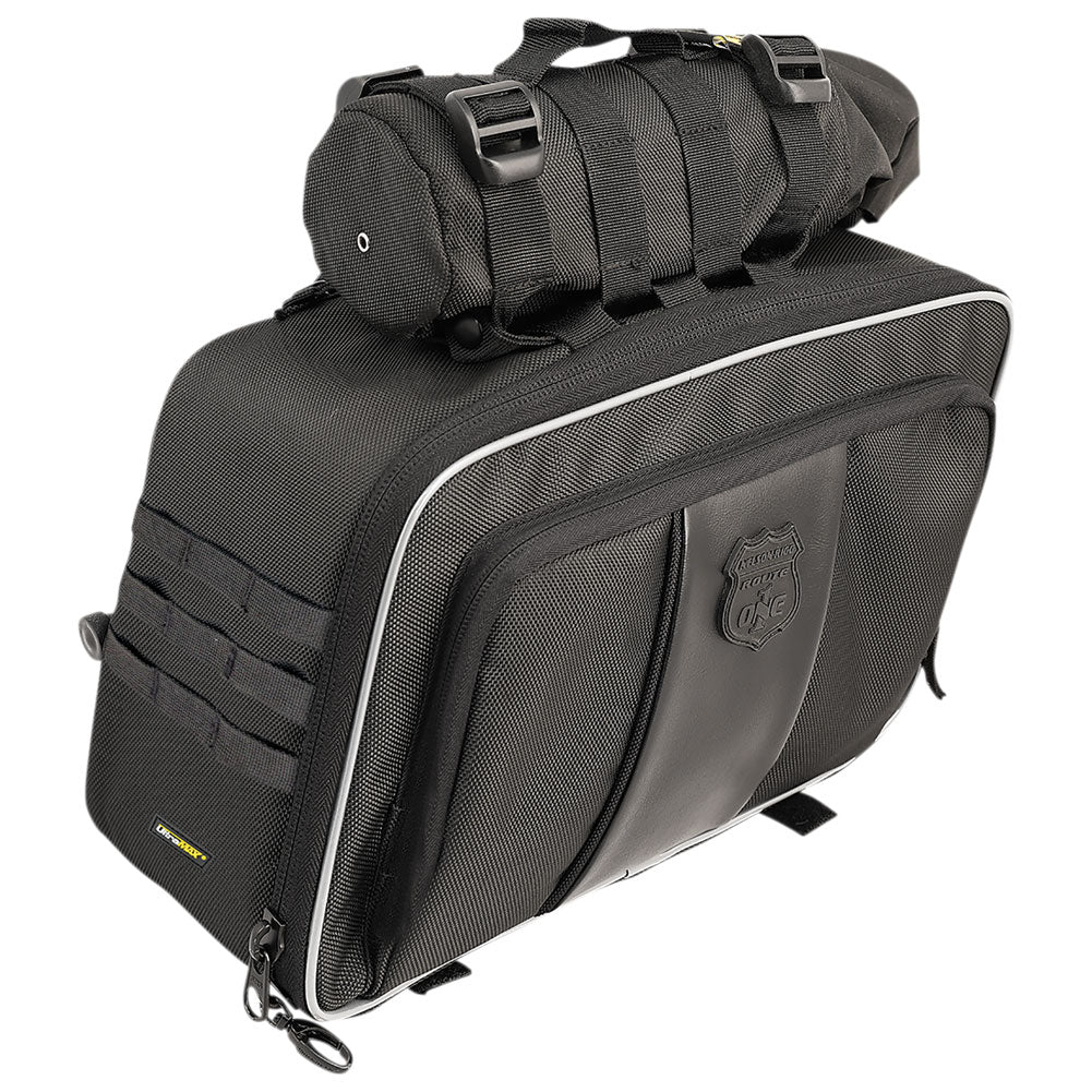 Nelson Rigg Route 1 Road Trip Saddlebags Black