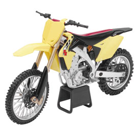 NEW RAY DIE-CAST SUZUKI RMZ450 MOTORCYCLE REPLICA