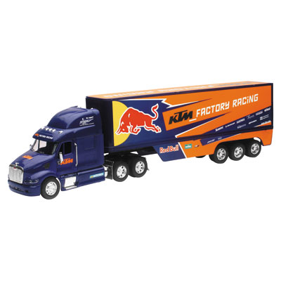 NEW RAY DIE-CAST RED BULL FACTORY RACE TEAM RIG REPLICA