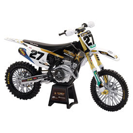 NEW RAY DIE-CAST ROCKSTAR HUSQVARNA MALCOLM STEWART #27 MOTORCYCLE REPLICA