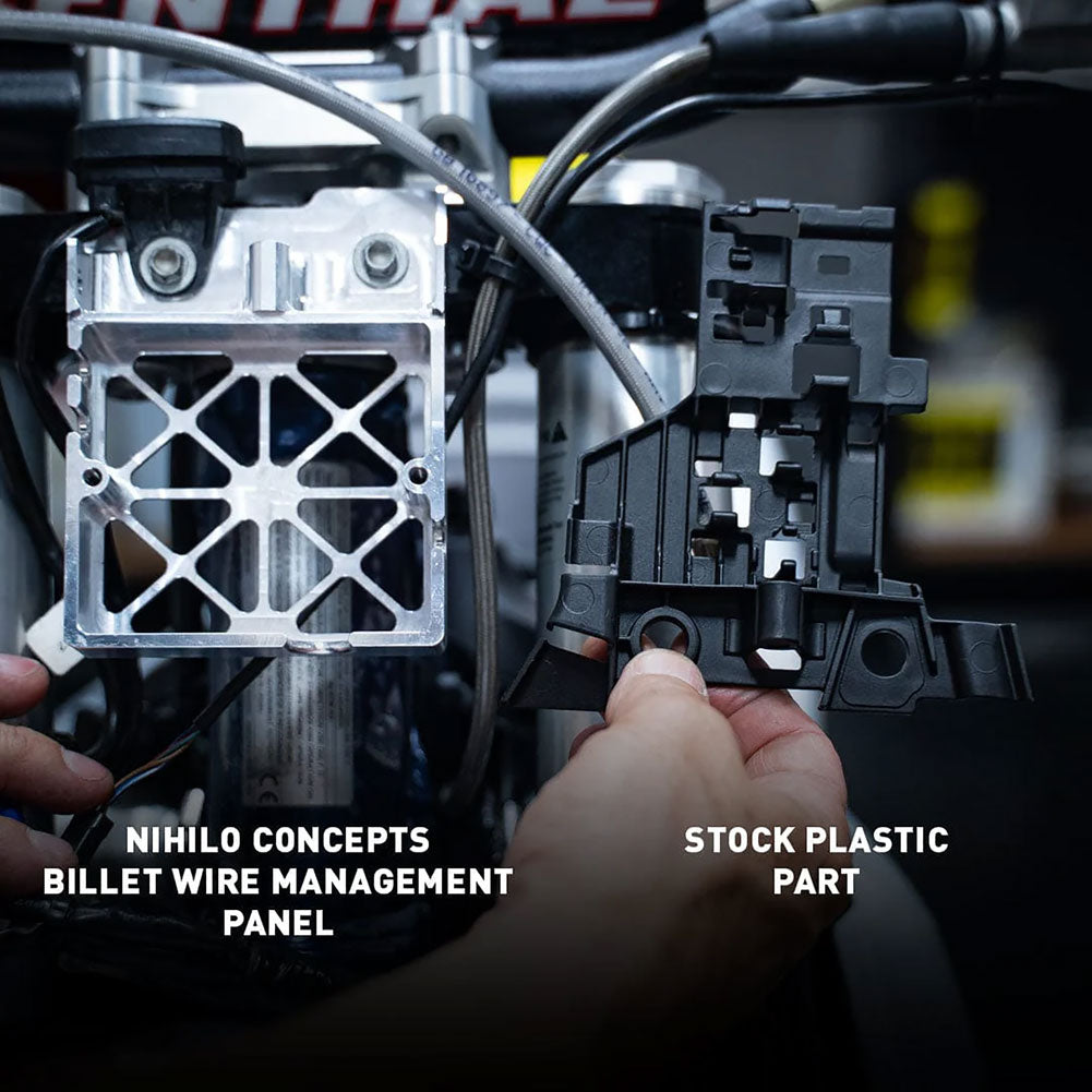 Nihilo Concepts Billet Wire Management Panel