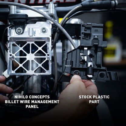 Nihilo Concepts Billet Wire Management Panel