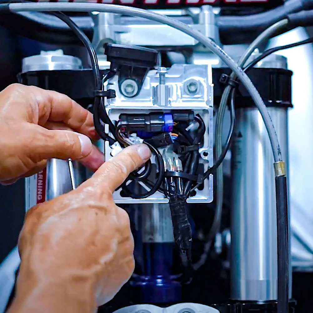 Nihilo Concepts Billet Wire Management Panel