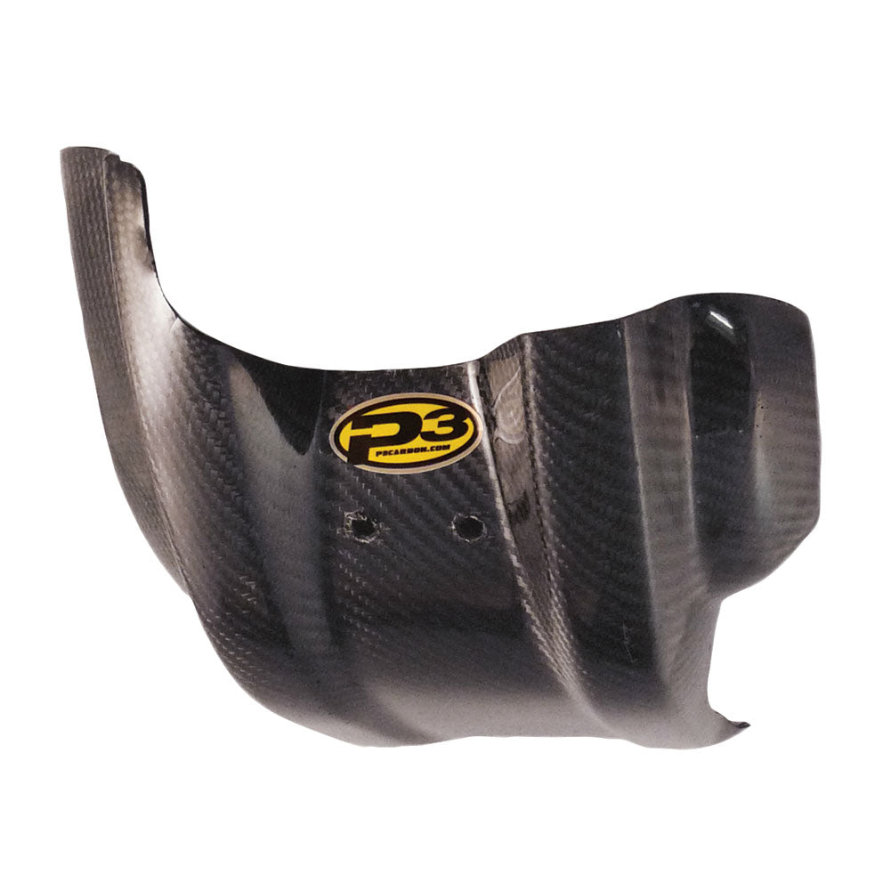 P3 Carbon Hybrid Skid Plate Black