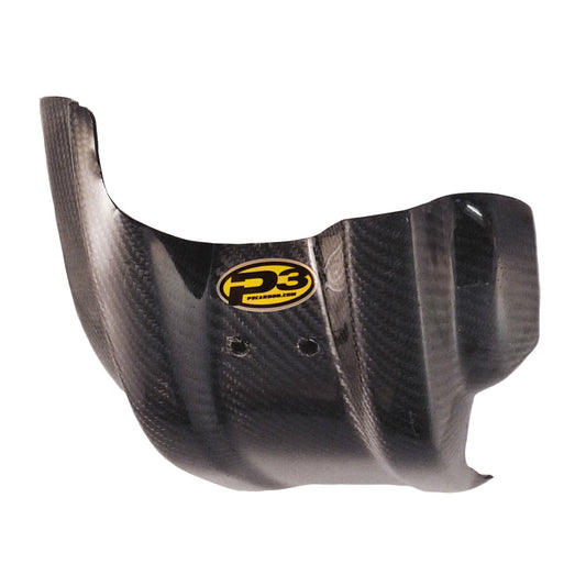 P3 Carbon Hybrid Skid Plate Black