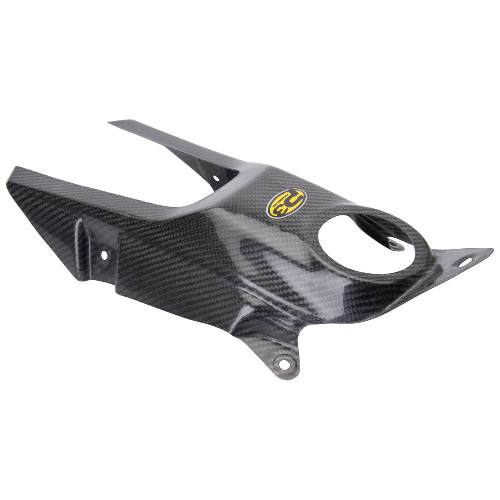 P3 Carbon Fuel Tank Cover Black