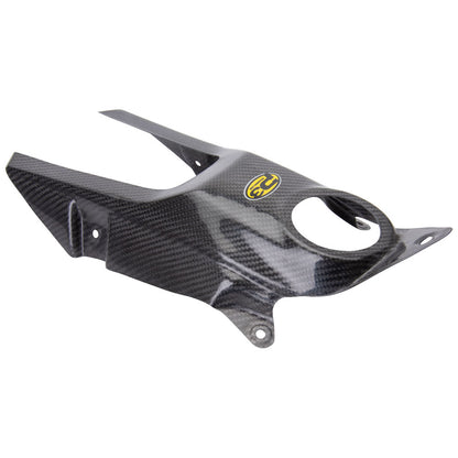 P3 Carbon Fuel Tank Cover Black