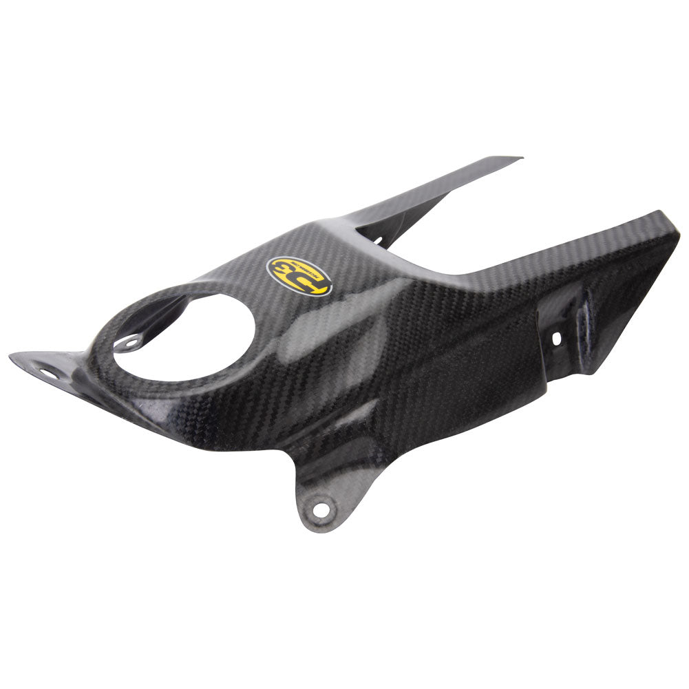 P3 Carbon Fuel Tank Cover Black