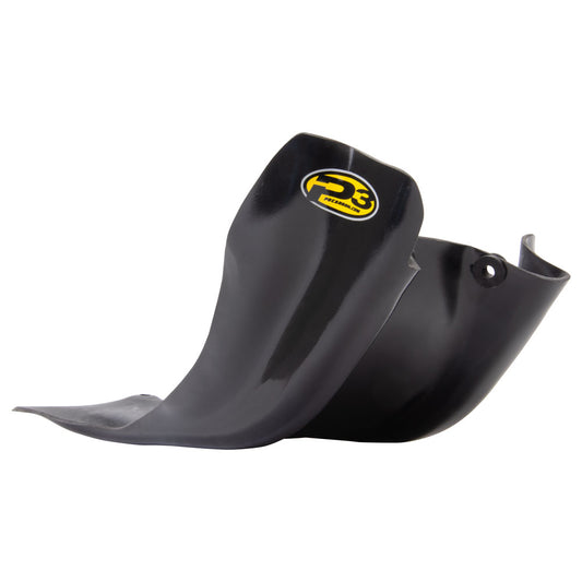 P3 Carbon MotoFlex Skid Plate Black