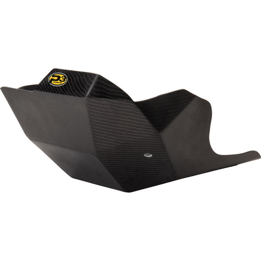 P3 Carbon Skid Plate Black