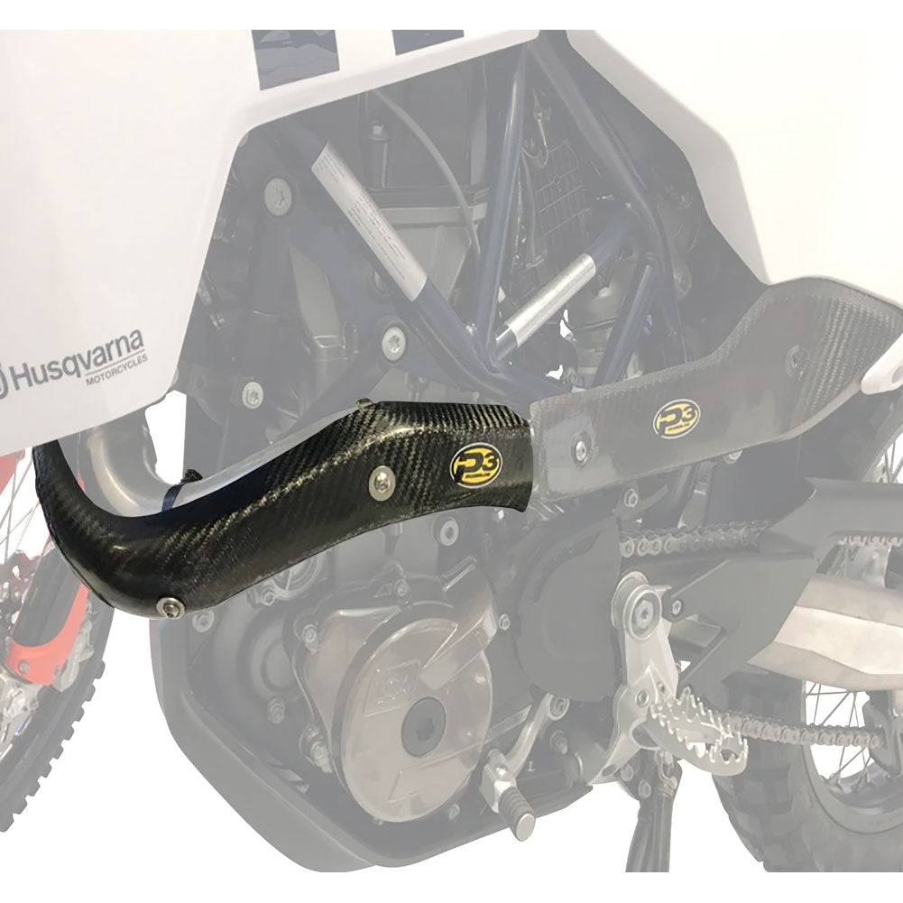 P3 Carbon Head Pipe Heat Shield Stock
