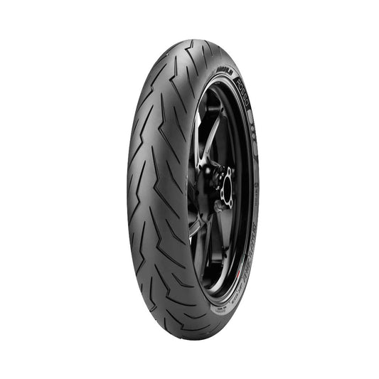 Pirelli Diablo Rosso 3 Front Motorcycle Tire 120/70ZR-17 (58W)
